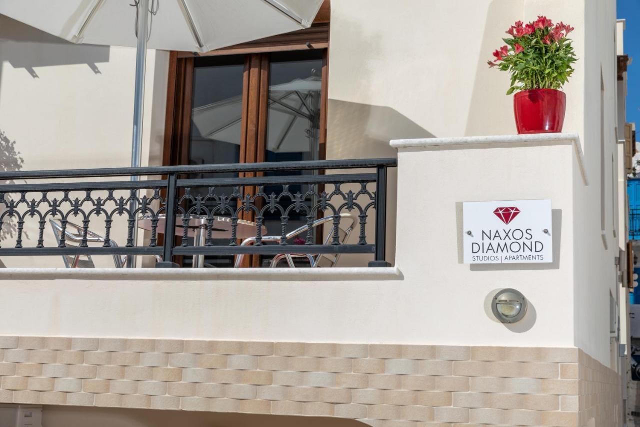 Naxos Diamond Studios Apartments Naxos City Экстерьер фото